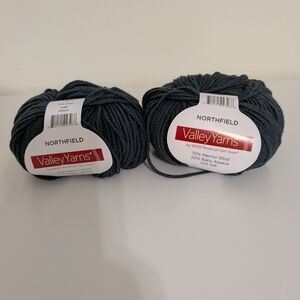 Valley Yarns Northfield Pine Green 18 Merino Alpaca Silk DK Yarn 2 Skeins‎